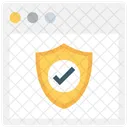 Web Security Shield Icon