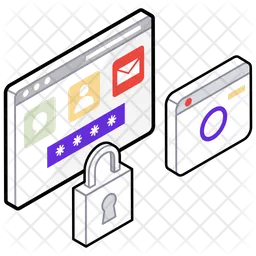 Web security Logo Icon