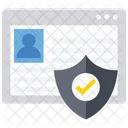 Web Security Shield Internet Security Icon