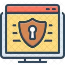 Web Security Web Security Icon