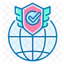 Web Security Protection Shield Icon