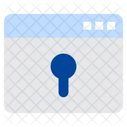 Web Security  Icon