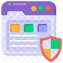 Web Interface Web Security Web Protection Icon