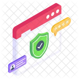 Web Security  Icon