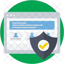 Web Security  Icon