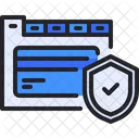 Web Security Card Shield Web Icon