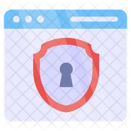 Web Security  Icon