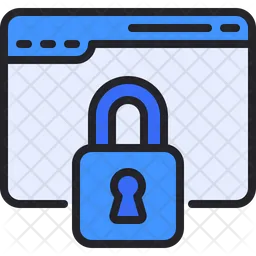 Web Security  Icon