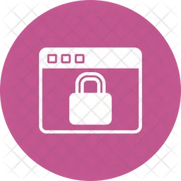 Web Security  Icon