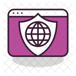 Web Security  Icon