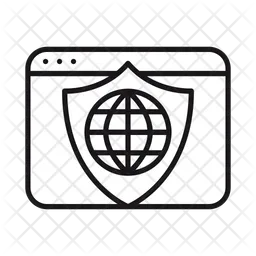 Web Security  Icon