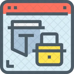 Web Security  Icon