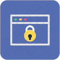 Web Security  Icon