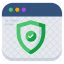 Webpage Security Encrypted Website Secure Website Icon