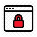 Web Padlock Secure Icon