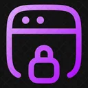 Web Security Security Protection Icon