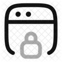 Web Security Security Protection Icon