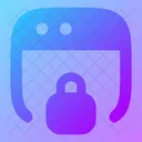 Web Security Security Protection Icon