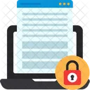 Web Security Security Protection Icon