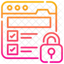 Web Security Website Protection Icon