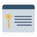 Web Security  Icon