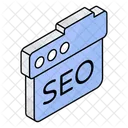 SEO para web  Ícone