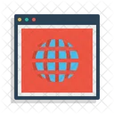 Web Seo Janela Ícone