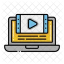 Web Series Ott Media Streaming Symbol