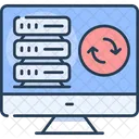Web Server Refresh Server Deploy Server Icon