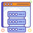 Web Server Web Storage Datacenter Icon