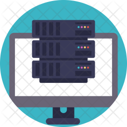 Web Server Icon - Download in Flat Style