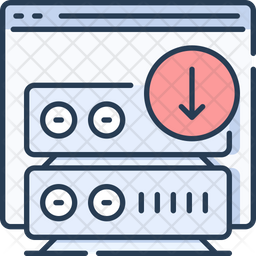 Web server download Icon