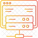 Server Web Hosting Database Icon