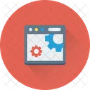 Web Setting Gear Icon