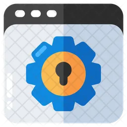 Web Setting  Icon