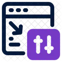 Web setting  Icon