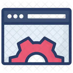 Web Setting  Icon