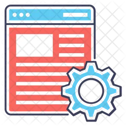 Web Setting  Icon