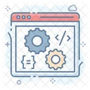 Web Setting Web Configuration Web Maintenance Icon