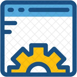 Web Setting  Icon