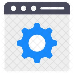 Web Setting  Icon