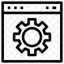 Web Setting Website Setting Web Page Setting Icon
