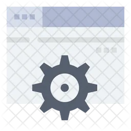 Web Setting  Icon