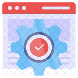 Web Setting  Icon