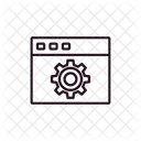 Web Setting  Icon