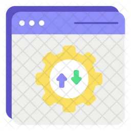 Web Setting  Icon