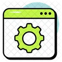 Web Setting  Icon