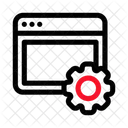 Web Configuration Options Icon