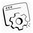 Web Setting Configuration Service Icon