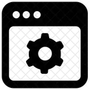 Web Setting Web Configuration Web Maintenance Icon